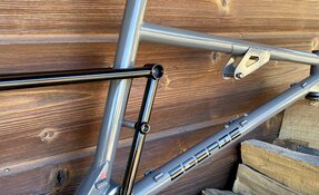 Cadre VTT tout suspendu Enduro 160mm en acier et sur mesure - Reynolds et (…)