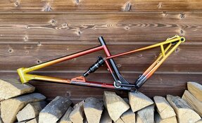 Cadre VTT tout suspendu "Trail bike" 100 à 115mm de débattement - (…)