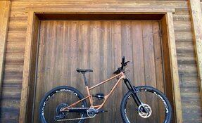 VTT 29 pouces all mountain - trail - 130mm - en acier fabriqué en France