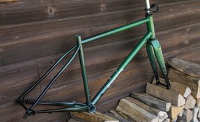 Kit cadre fourche Gravel en acier sur mesure fabriqué en France