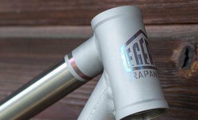 Cadre EGERIE ALLMOUNTAIN en Titane et acier INOX fabriqué en France