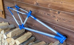 Cadre VTT sur mesure acier fabriqué en France