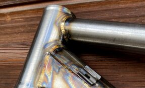 Cadre Enduro 160mm en acier sur mesure fabriqué en France