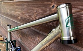 Cadre ALL MOUNTAIN ENDURO tout suspendu Titane et acier fabriqué en France