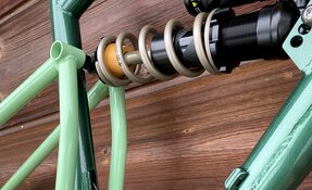 Cadre EGERIE enduro tout suspendu en acier fabriqué en France