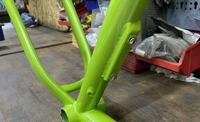 Cadre VTT en acier sur mesure fabriqué en France - hardtail endurigide enduro