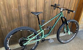 VTT 29 pouces enduro - 160mm - en acier fabriqué en France