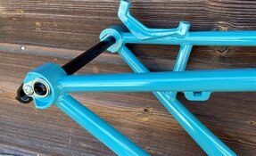 Cadre VTT en acier sur mesure fabriqué en France - hardtail endurigide enduro