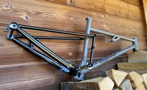 Cadre VTT tout suspendu Enduro 160mm en acier et sur mesure - Reynolds et (…)