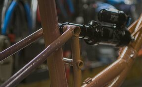 Cadre VTT Enduro en acier Reynolds 631, sur mesure fabriqué à la main en France