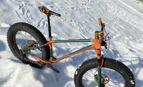 Vélo complet FATBIKE - fabriqué en France peinture perso intégrale