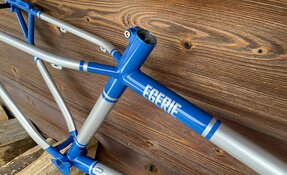 Cadre VTT sur mesure en acier fabriqué en France