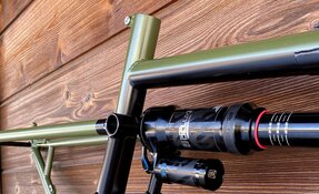 Cadre VTT tout suspendu Enduro tubes Columbus - fabriqué en France