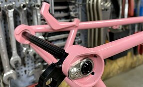 Cadre VTT en acier sur mesure fabriqué en France - hardtail endurigide enduro
