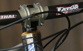 VTT ALL MOUNTAIN tout suspendu Titane et acier INOX fabriqué en France