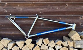 Cadre VTT endurigide titane fabriqué en France - tubes Dedacciai