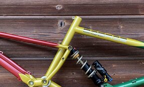 Cadre EGERIE enduro tout suspendu sur mesure en acier fabriqué en France