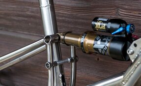 Cadre EGERIE ALLMOUNTAIN en Titane et acier INOX fabriqué en France