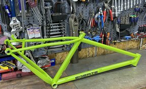 Cadre VTT en acier sur mesure fabriqué en France - hardtail endurigide enduro