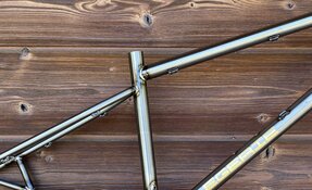 Cadre et fourche rigide Crmo sur mesure fabriqué en France