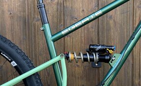 VTT 29 pouces enduro - 160mm - en acier fabriqué en France