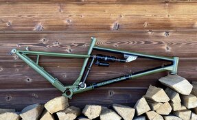 Cadre VTT tout suspendu Enduro tubes Columbus - fabriqué en France