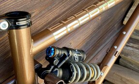 Cadre ENDURO HIGH PIVOT fabriqué en France - acier Reynolds 853 et 631