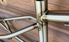 Cadre et fourche rigide Crmo sur mesure fabriqué en France
