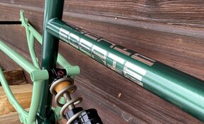 Cadre EGERIE enduro tout suspendu en acier fabriqué en France