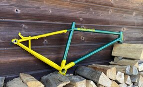 Cadre VTT en acier sur mesure fabriqué en France - hardtail endurigide enduro