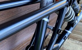 Cadre VTT all mountain - trail - 130mm - en acier fabriqué en France