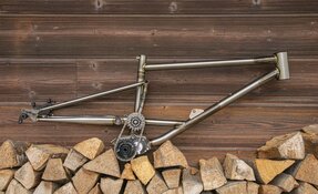 Cadre DH High Pivot en acier, pour boite de vitesses avec double chaine, (…)