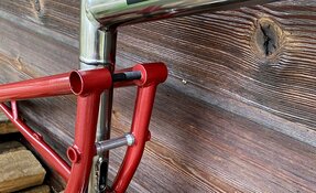Cadre VTT de Descente DH Titane/acier pour boite de vitesse fabriqué en (…)