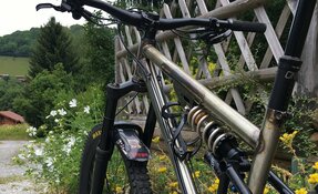 Cadre VTT Enduro 160mm en acier et sur mesure - Columbus Zona