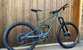 VTT EGERIE enduro tout suspendu en acier fabriqué en France