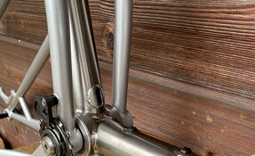 Cadre VTT de Descente DH Titane/acier pour boite de vitesse fabriqué en (…)