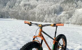Vélo complet FATBIKE - fabriqué en France peinture perso intégrale