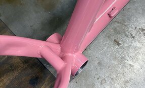 Cadre VTT en acier sur mesure fabriqué en France - hardtail endurigide enduro