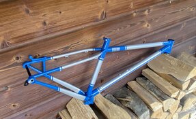 Cadre VTT sur mesure en acier fabriqué en France
