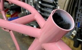 Cadre VTT en acier sur mesure fabriqué en France - hardtail endurigide enduro