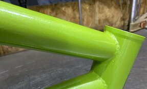 Cadre VTT en acier sur mesure fabriqué en France - hardtail endurigide enduro
