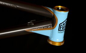Cadre VTT acier tout suspendu Enduro "lite" - all mountain - 150mm (…)