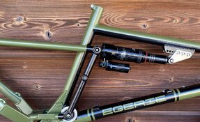 Cadre VTT tout suspendu Enduro tubes Columbus - fabriqué en France