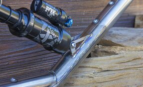 Cadre VTT Enduro en acier inoxydable Reynolds 921 fabriqué en France