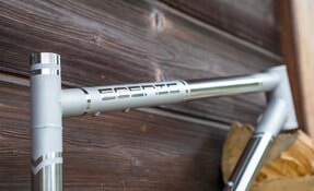 Cadre VTT Enduro Stainless Steel - Inox - finition polie - Reynolds 921 (…)