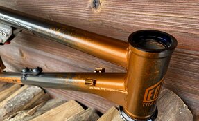 Cadre enduro suspendu acier fabriqué en France - Columbus Zona