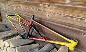 Cadre VTT tout suspendu "Trail bike" 100 à 115mm de débattement - (…)