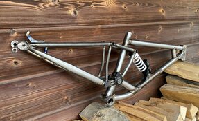 Cadre Descente DH acier fabriqué en France - Downhill frame