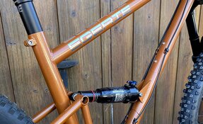 VTT 29 pouces all mountain - trail - 130mm - en acier fabriqué en France