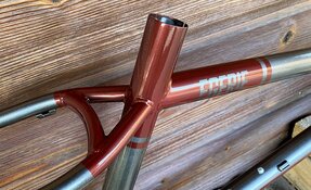 VTT Endurigide 29 pouces en acier sur mesure, fabriqué en France - Reynolds 631